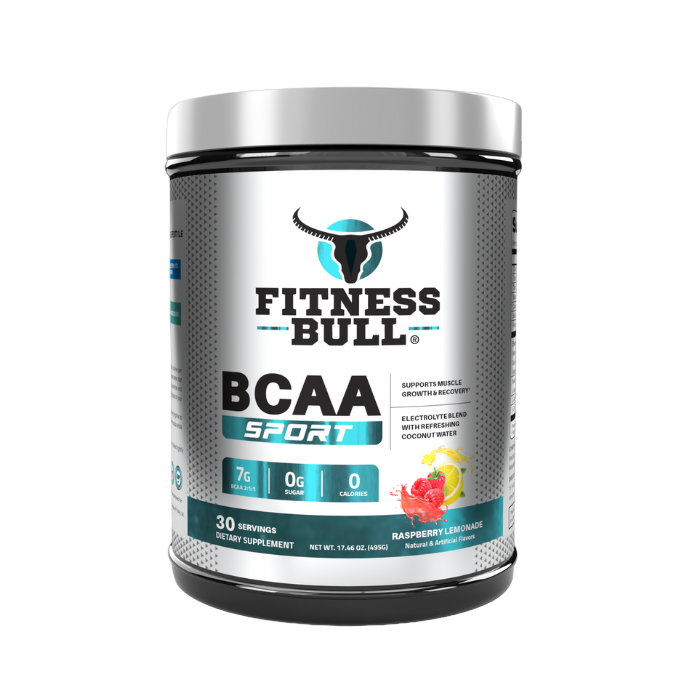 Picture of Fitness Bull BCAA Sport Raspberry Lemonade 495g